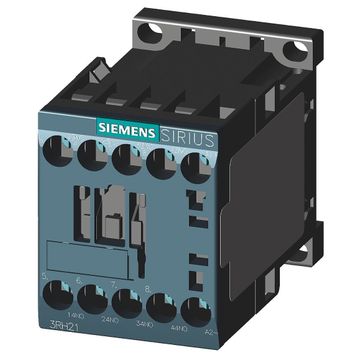 Siemens 3RH2140-1AB00 4NO 24VAC S00 Boy Yardımcı Kontaktör
