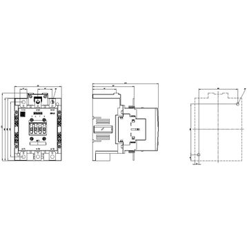 Siemens 3RT1055-6AP36 Sirius Kontaktör
