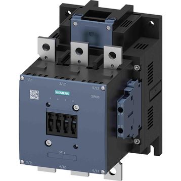 Siemens 3RT1065-6AB36 24V AC/DC 132kW 265A 2NO 2NC Sirius Vida Bağlantılı Kontaktör