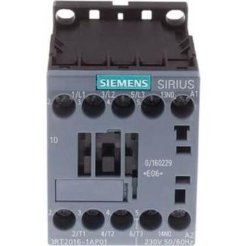 Siemens 3RT2016-1BB42 4kW 1NC Sirius Kontaktör