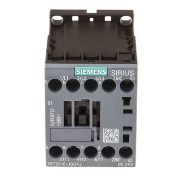 Siemens 3RT2016-1BB42 4kW 1NC Sirius Kontaktör