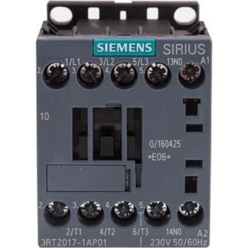 Siemens 3RT2017-1AB01 5.5 kW 24V AC 1 NA Sirius Kontaktör
