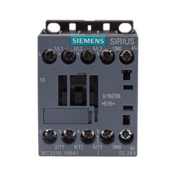 Siemens 3RT2018-1BB41 16A 1NO 24V DC Sirius Kontaktör