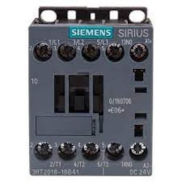 Siemens 3RT2018-1BB41 16A 1NO 24V DC Sirius Kontaktör