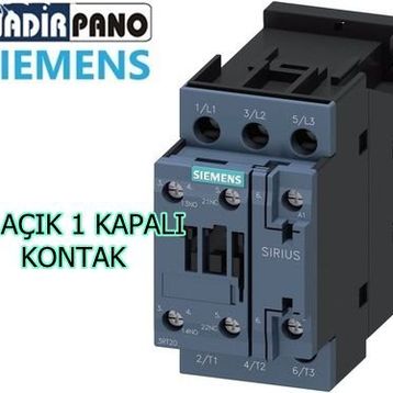 Siemens 3RT2023-1AP00 9A 1NO 1NC 230V AC Sirius Kontaktör