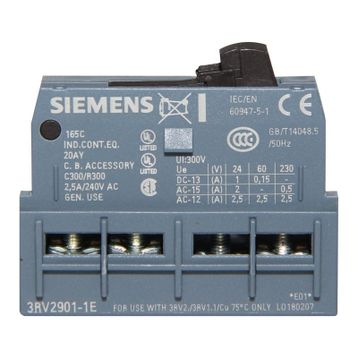 Siemens 3RV2901-1E Yardımcı Kontak Bloğu