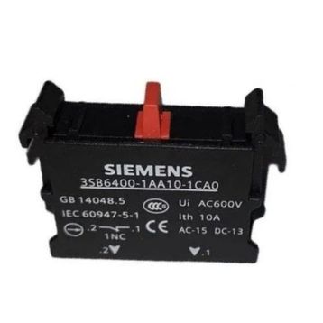 Siemens 3SB6400-1AA10-1CA0 1NC Monoblok Kontak Bloğu