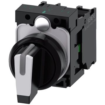 Siemens 3SU1100-2BM60-1NA0 1-0-2 Komple Mandal Butonu
