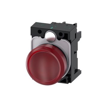 Siemens 3SU1102-6AA20-1AA0 Kırmızı Led Sinyal Lambası