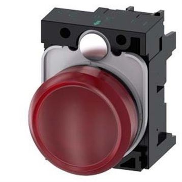 Siemens 3SU1102-6AA20-1AA0 Kırmızı Led Sinyal Lambası