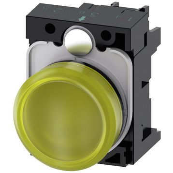 Siemens 3SU1106-6AA30-1AA0 Sarı Sinyal Lambası