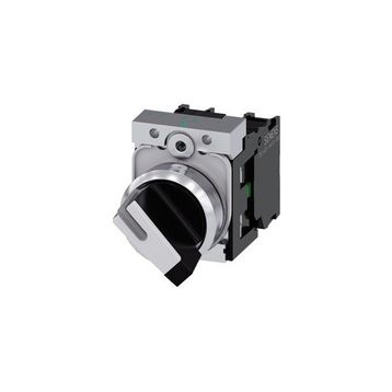 Siemens 3SU1150-2BF60-1MA0 1No 1NC 0-1 Işıklandırılabilir Kalıcı Metal Mandal Buton