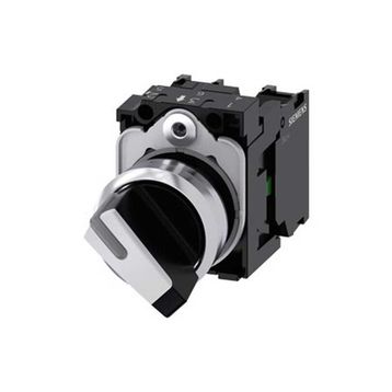 Siemens 3SU1150-2BF60-1MA0 1No 1NC 0-1 Işıklandırılabilir Kalıcı Metal Mandal Buton