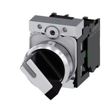 Siemens 3SU1150-2BF60-1MA0 1No 1NC 0-1 Işıklandırılabilir Kalıcı Metal Mandal Buton
