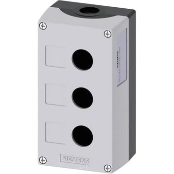 Siemens 3SU1803-0AA00-0AB1 3'lü Boş Buton Kutusu