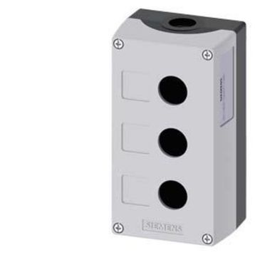 Siemens 3SU1803-0AA00-0AB1 3'lü Boş Buton Kutusu
