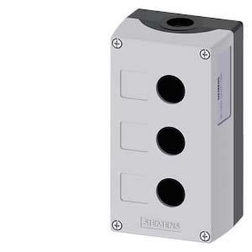 Siemens 3SU1803-0AA00-0AB1 3'lü Boş Buton Kutusu