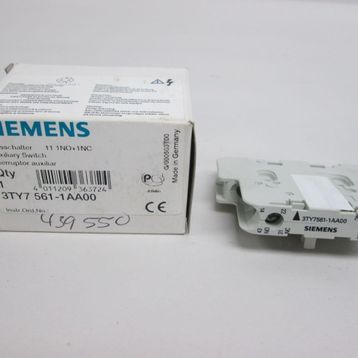 Siemens ‎3TY7561-1AA00 3TF44 3TF69 Tip İçin Yedek Yardımcı Kontak