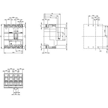 Siemens 3VA1140-4EE46-0AA0 Kompakt Şalter