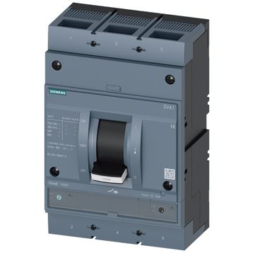 Siemens 3VA1510-5EF32-0AA0 700-1000A 55KA Kompakt Şalter