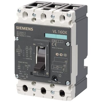 Siemens 3VL1712-1DD33-0AA0 100-125A 55kA 3K Kompakt Şalter