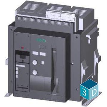 Siemens 3WT8252-5UA70-0AA2 3x2500A 66 Ka Motorlu Açık Tip Sabit Otomatik Şalter