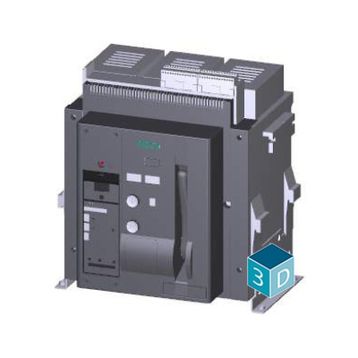Siemens 3WT8252-5UA70-0AA2 3x2500A 66 Ka Motorlu Açık Tip Sabit Otomatik Şalter