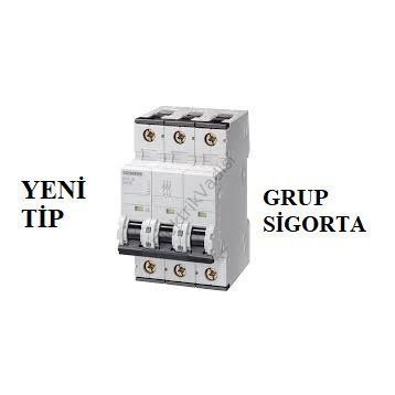 Siemens 3x20 Amper K Otomat C Tipi 6ka 5sl Serisi Sigorta