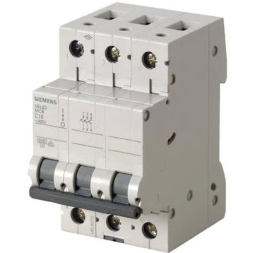 Siemens 3x20 Amper K Otomat C Tipi 6ka 5sl Serisi Sigorta