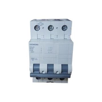Siemens 3X32A C/6KA W Otomatik Sigorta