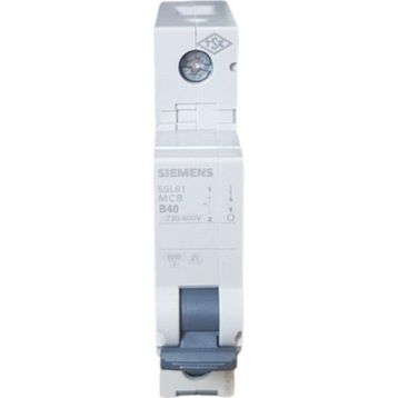 Siemens 40A B Tipi 1Faz Nötr 6kA Otomatik Sigorta