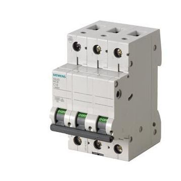 Siemens 50A C Tipi 3Faz 6kA Otomatik Sigorta