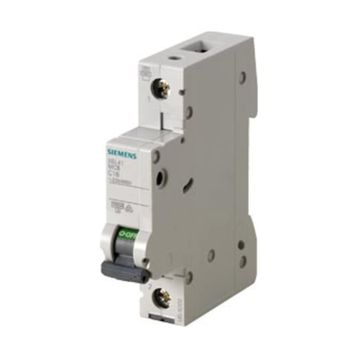 Siemens 5SL4103-7 1 Fazlı 3 Amper C Tipi Yavaş Karakterli 10kA Anahtarlı Otomatik Sigorta
