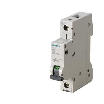 Siemens 5SL4103-7 1 Fazlı 3 Amper C Tipi Yavaş Karakterli 10kA Anahtarlı Otomatik Sigorta
