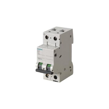 Siemens 5SL4202-7 10kA 2A 2 Fazlı C Tipi Yavaş Karakterli Otomat Anahtarlı Otomatik Sigorta