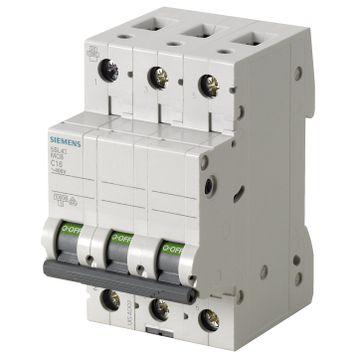 Siemens 5SL4310-7 10kA 3x10A NC Otomatik Sigorta