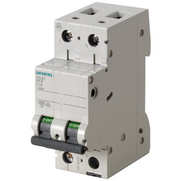 Siemens 5SL6550-7 6kA 1x50A NC Nötr Otomatik Sigorta