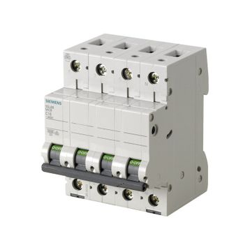Siemens 5SL6606-7 3 Fazlı+Nötrlü 6A C Tipi Yavaş Karakterli 6kA Kesmeli Anahtarlı Otomatik Sigorta