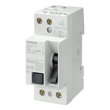 Siemens 5SM1612-0 300 mA 1x25 A Hata AkımIı Koruma Anahtarı