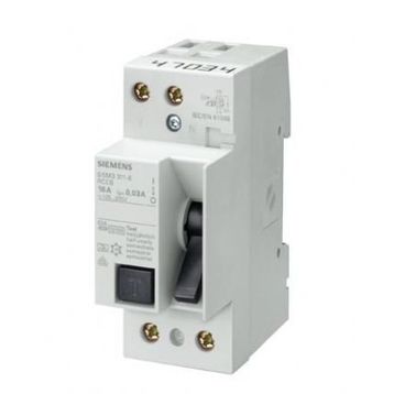 Siemens 5SM1612-0 300 mA 1x25 A Hata AkımIı Koruma Anahtarı