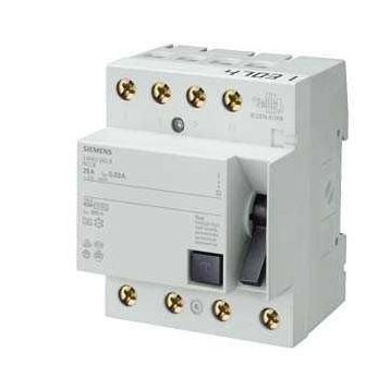 Siemens 5SM3345-0 30 mA 3x125 A Hata AkımIı Koruma Anahtarı