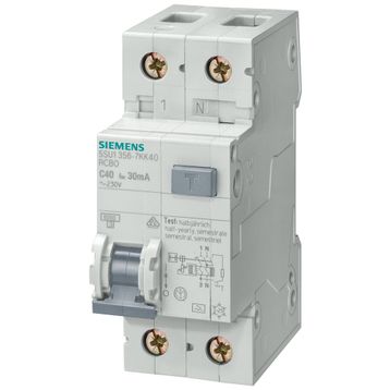 Siemens 5SU1353-1KK16 N Otomat Kaçak Akım Koruma Rölesi