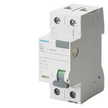 Siemens 5SV3612-6 25A 300mA 230V 1Faz Kaçak Akım Rölesi