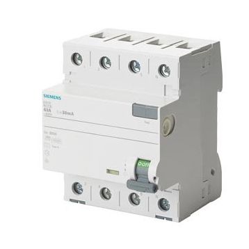 Siemens 5SV3646-6 63A 300mA 230V 3Faz Kaçak Akım Rölesi