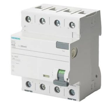 Siemens 5SV3646-6 63A 300mA 230V 3Faz Kaçak Akım Rölesi