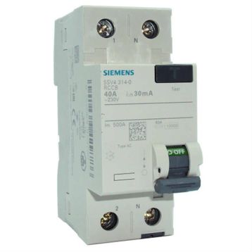 Siemens 5SV4314-0 30 mA 1x40 A Hata AkımIı Koruma Anahtarı