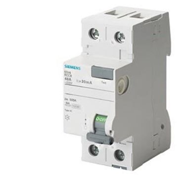 Siemens 5SV4314-0 30 mA 1x40 A Hata AkımIı Koruma Anahtarı