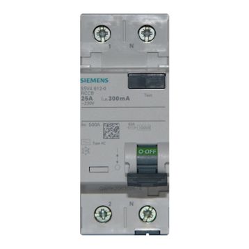 Siemens 5SV4612-0 2x25A 300mA Kaçak Akım Rölesi