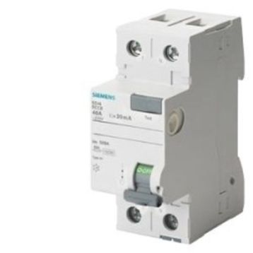 Siemens 5SV4612-0 2x25A 300mA Kaçak Akım Rölesi