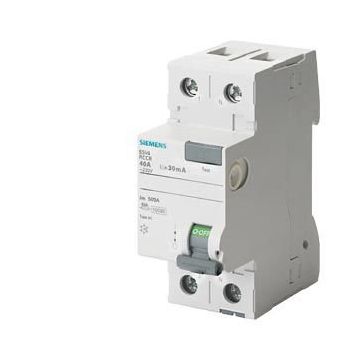 Siemens 5SV4612-0 2x25A 300mA Kaçak Akım Rölesi